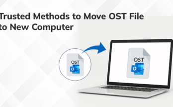 move OST file to new Computer