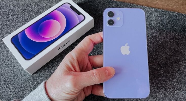 iPhone 12 Purple